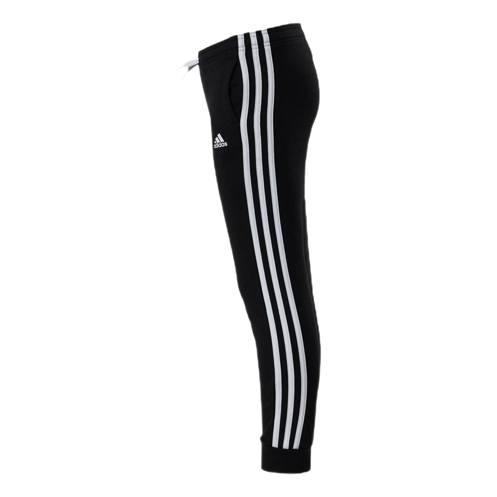 Adidas Girls Essentials 3 Stripes Ft Pant Black / White