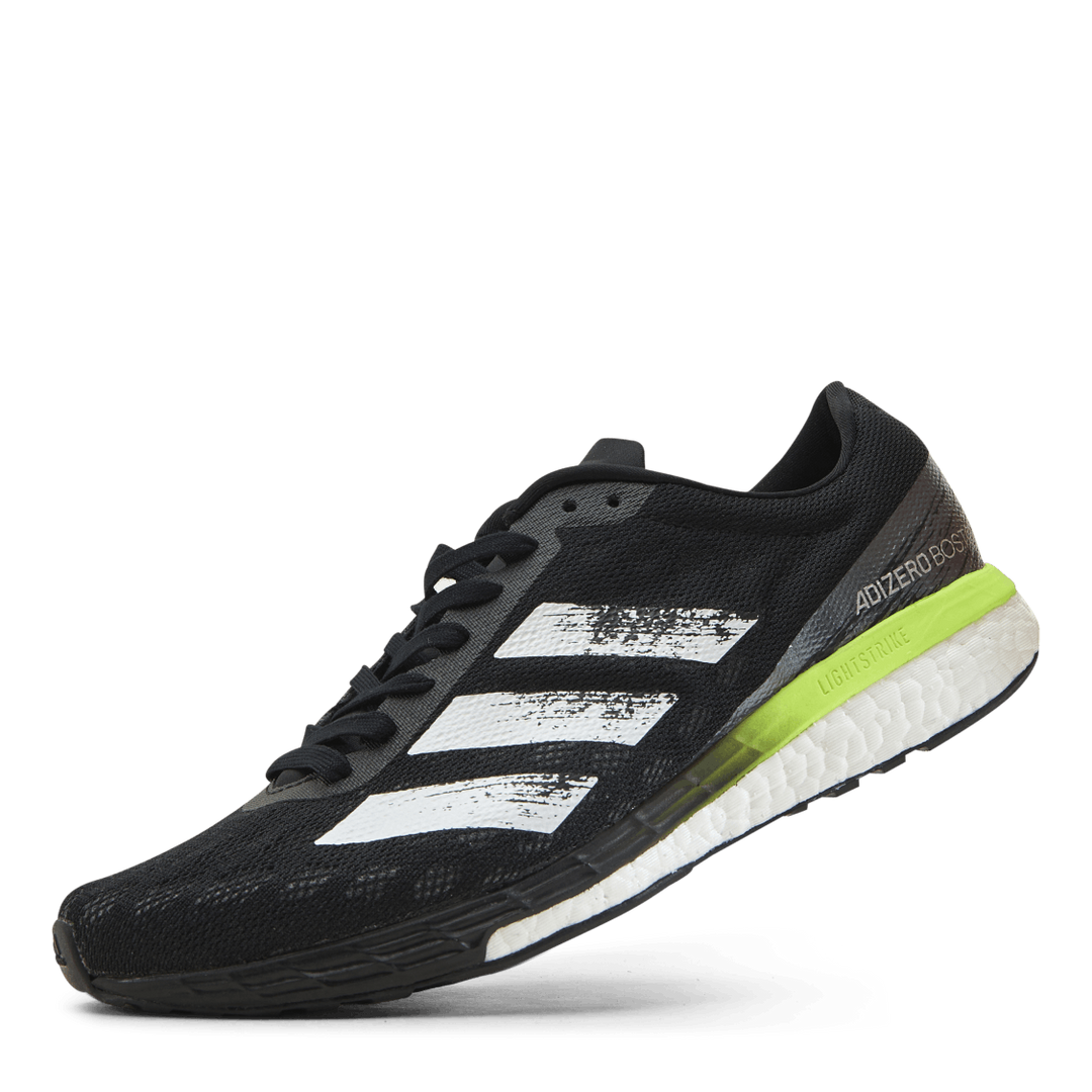 Adizero Boston 9 M Core Black / Cloud White / Solar Yellow