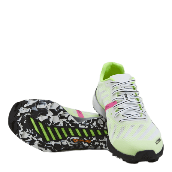 Terrex Speed Pro Cloud White / Core Black / Solar Yellow