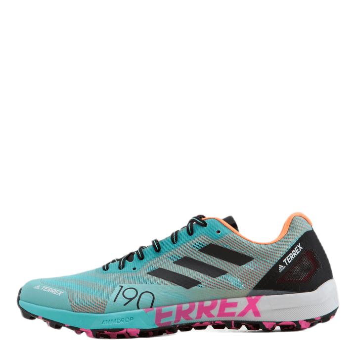 Terrex Speed Pro Trail Running Shoes Acid Mint / Core Black / Screaming Pink