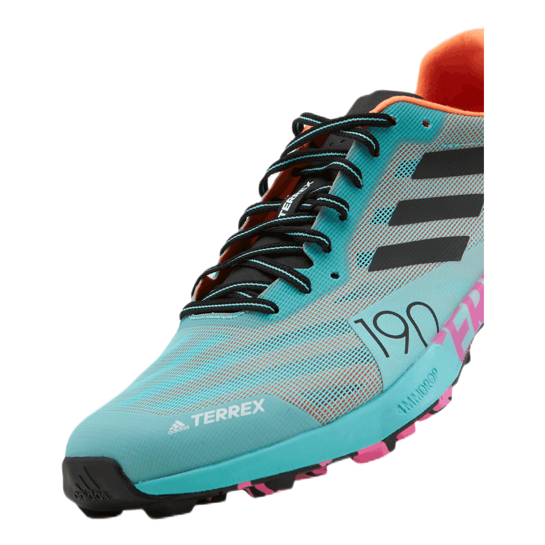 Terrex Speed Pro Trail Running Shoes Acid Mint / Core Black / Screaming Pink