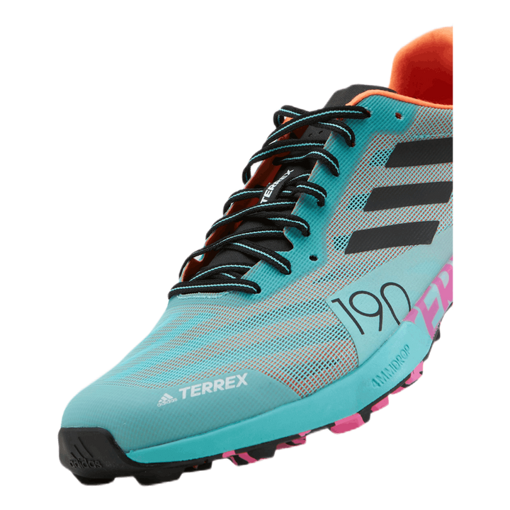 Terrex Speed Pro Trail Running Shoes Acid Mint / Core Black / Screaming Pink