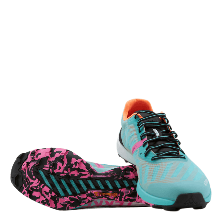 Terrex Speed Pro Trail Running Shoes Acid Mint / Core Black / Screaming Pink