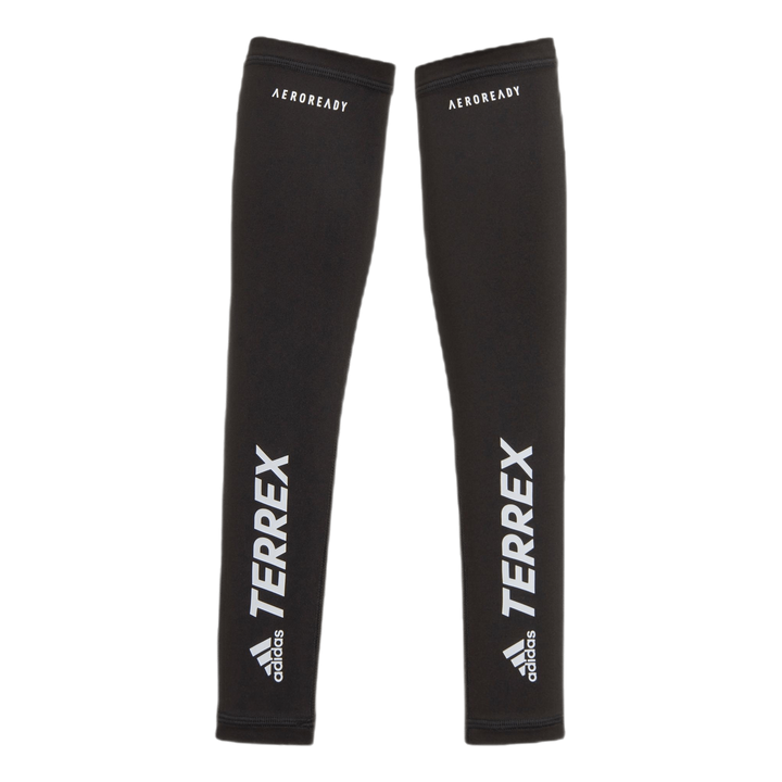 Terrex Trail Arm Sleeves Primeblue Aeroready Black / White / White