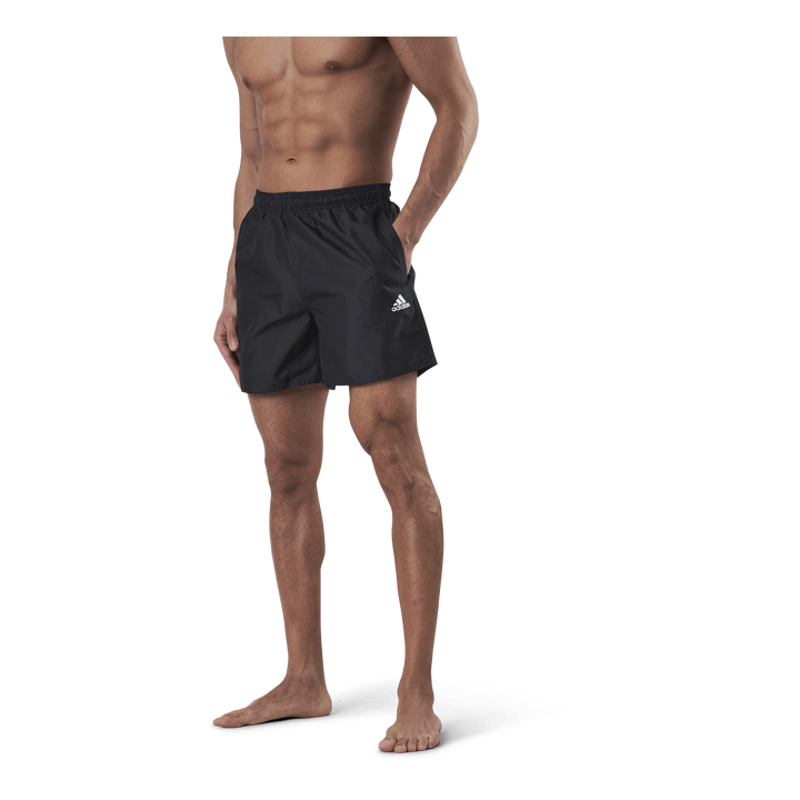 Short Length Solid Swim Short Black