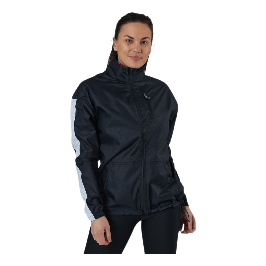 Saucony running shop jacket womens black