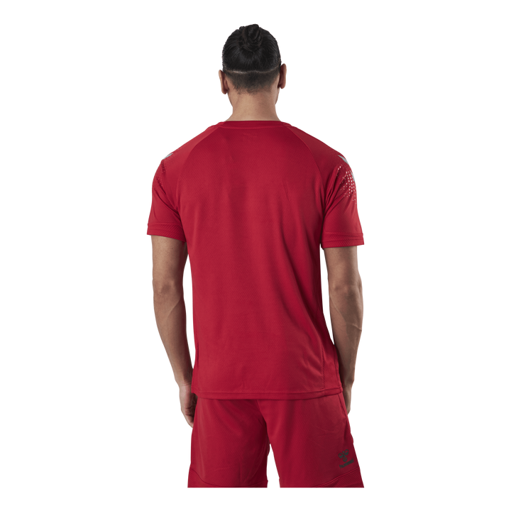 Poly SS Jersey Red