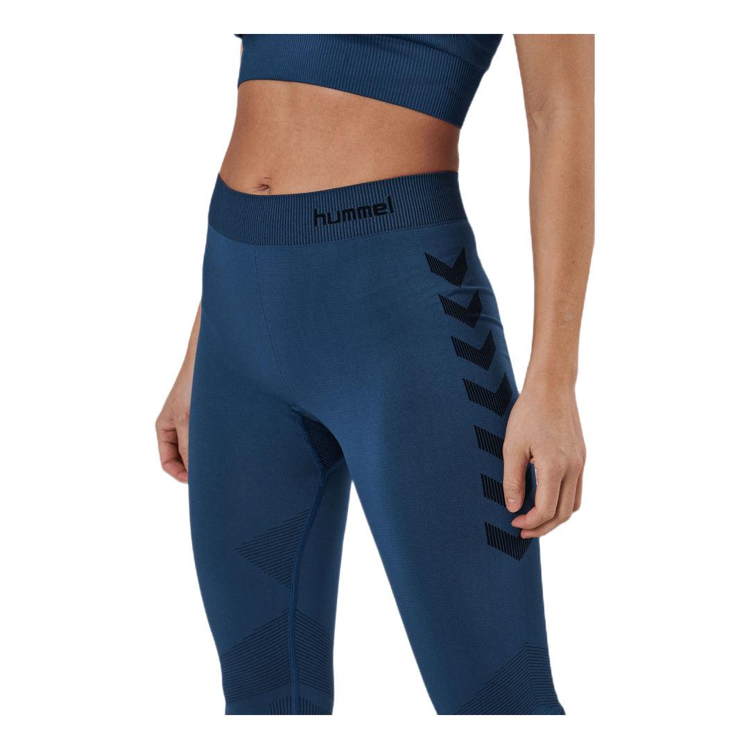 Seamless Training Tights Blue