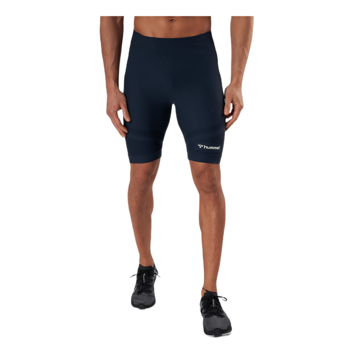 Cube Seamless Shorts Blue