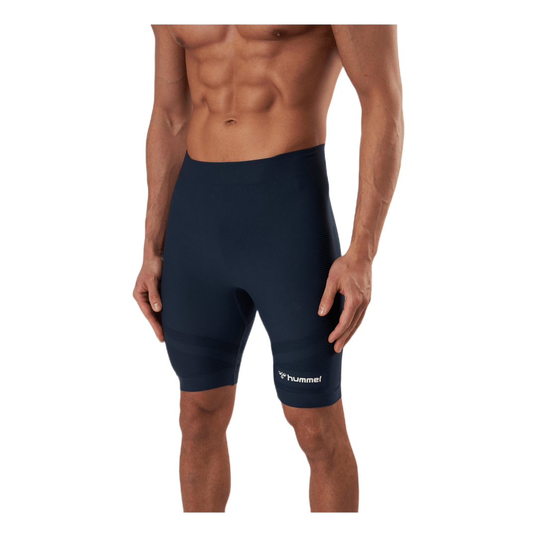 Cube Seamless Shorts Blue