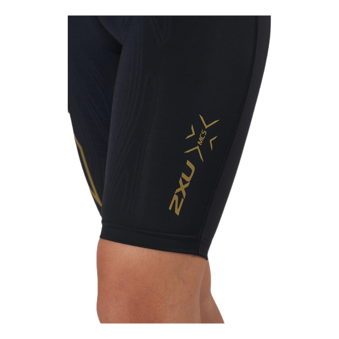Light Speed Mid-Rise Compression Black/Gold