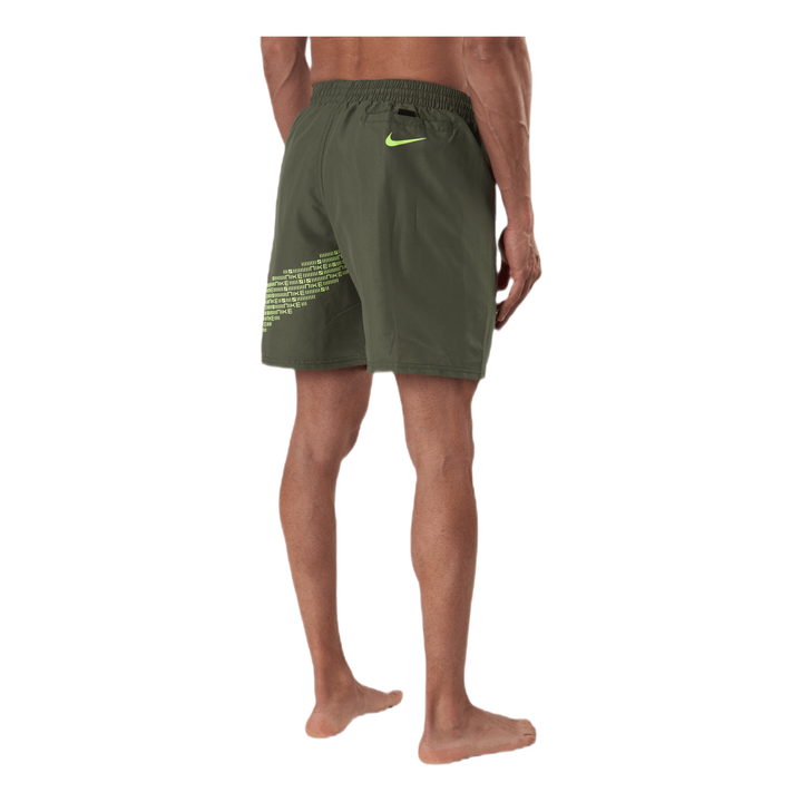 7" Volley Short Green