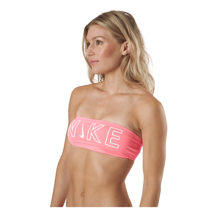 Bandeau Bikini Top Pink