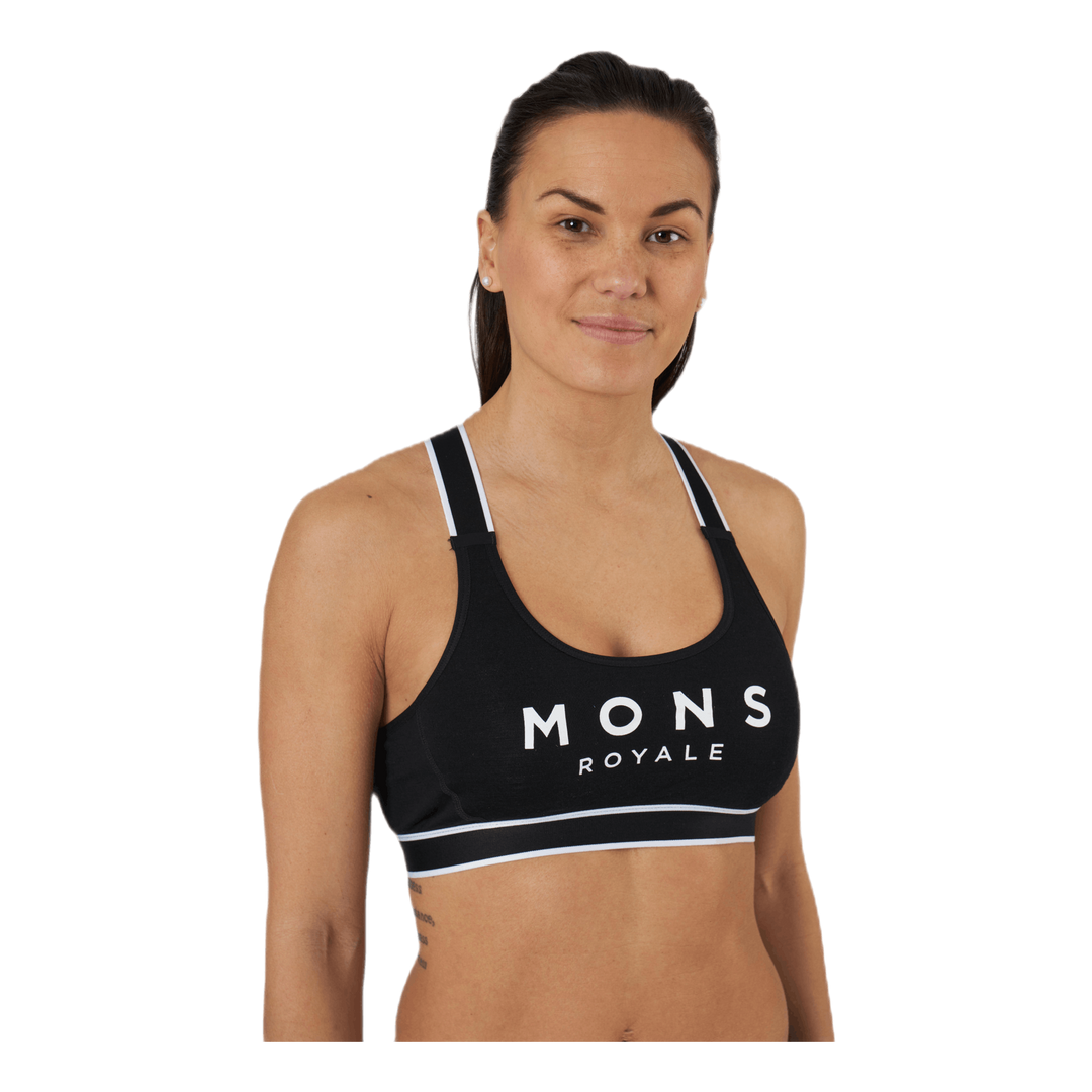 Mons Royale Stella X-Back Merino Wool Sports Bra