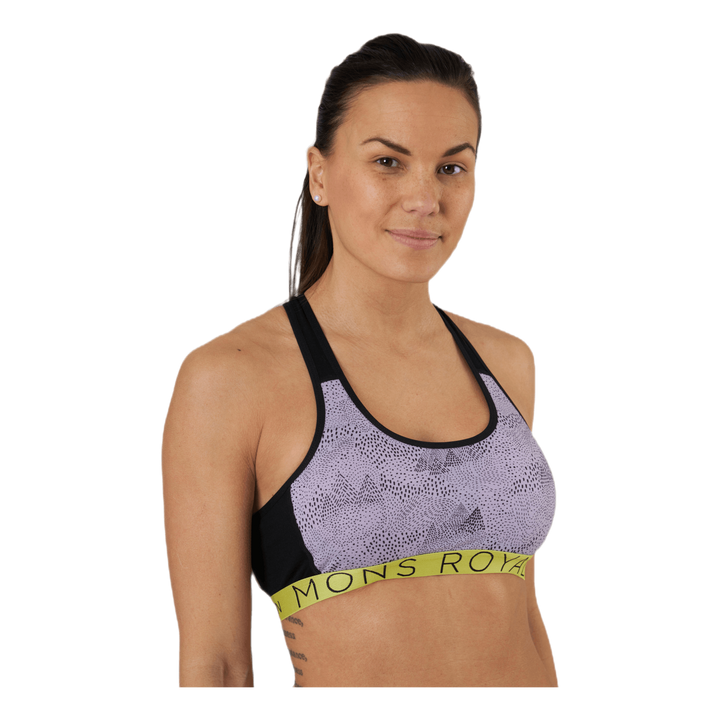 Sierra Sports Bra Purple/Grey