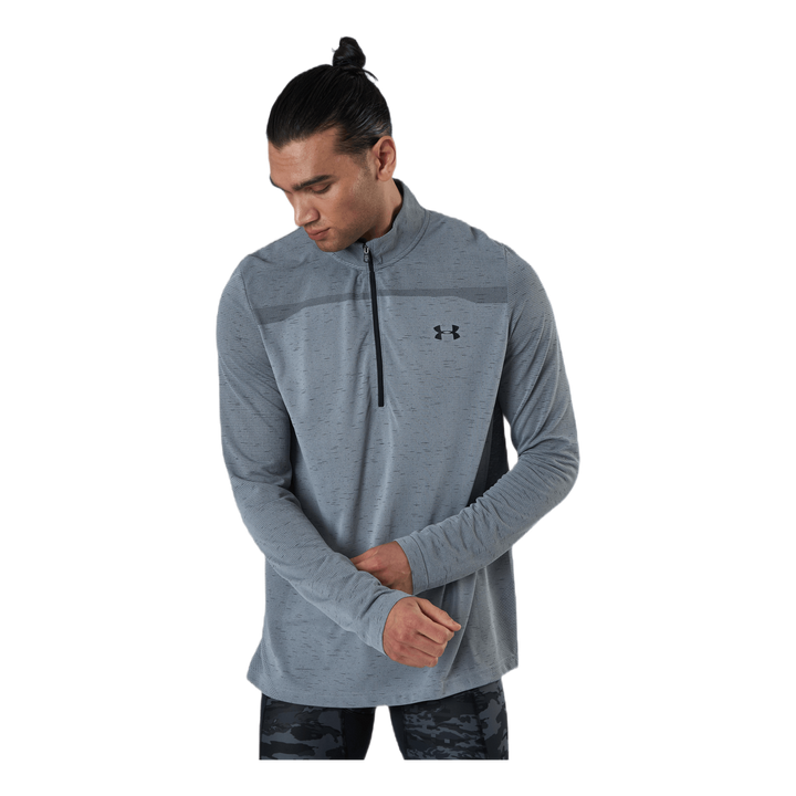 Seamless 1/2 Zip Grey