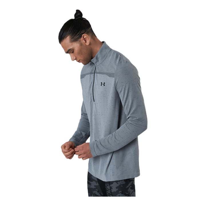 Seamless 1/2 Zip Grey