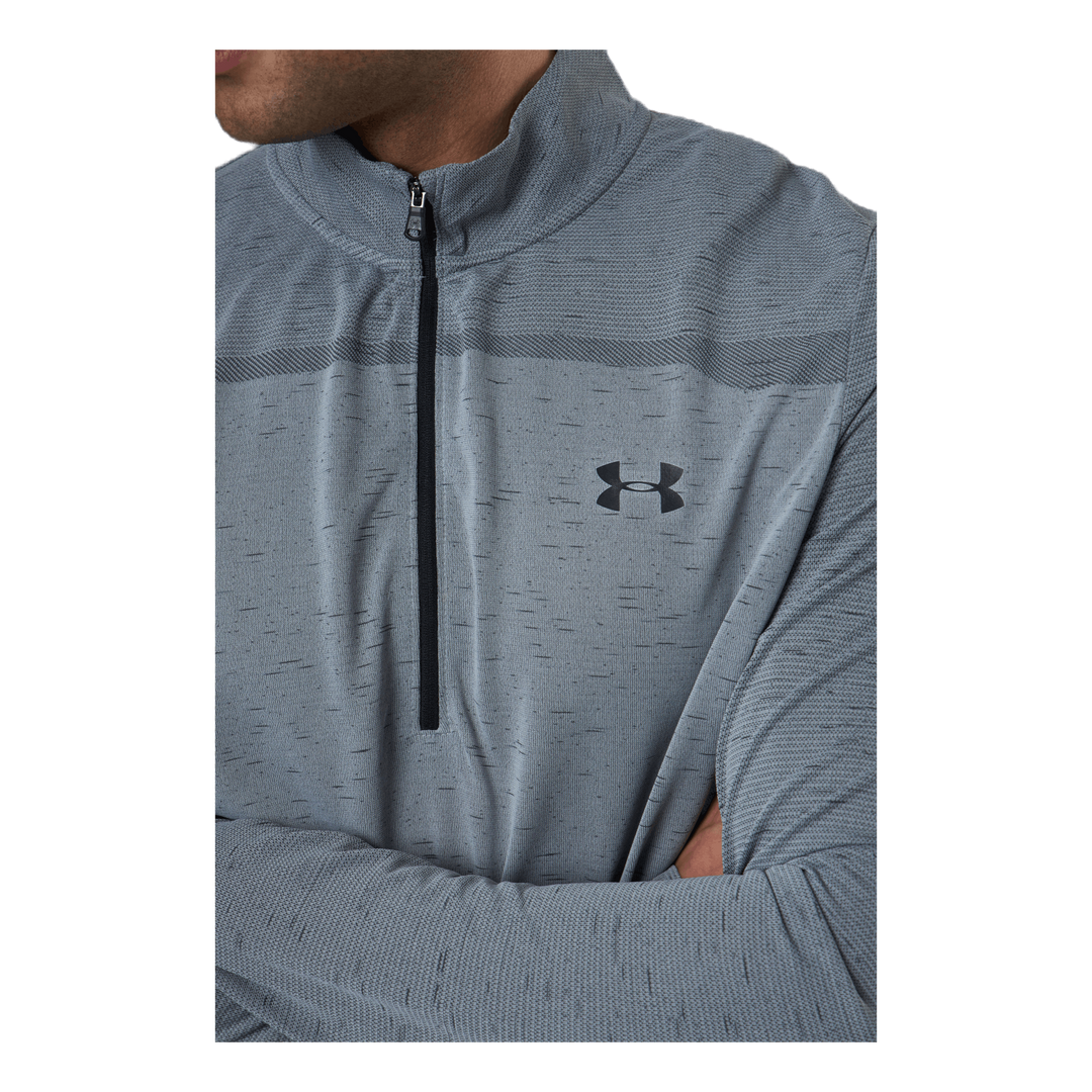 Seamless 1/2 Zip Grey