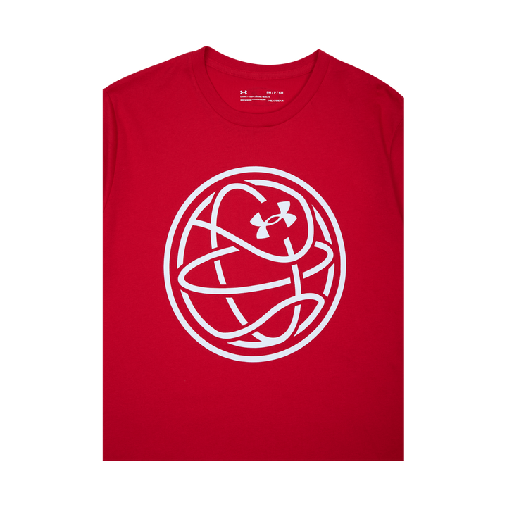 Hoops Icon Tee Red