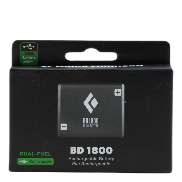 BD 1800 Battery & Charger Black