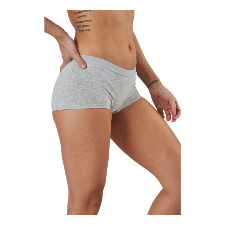 Mia Solid Minishorts 3-Pack White/Black