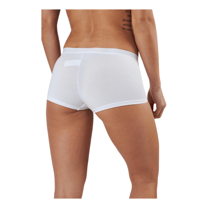 Mia Solid Minishorts 3-Pack White/Black