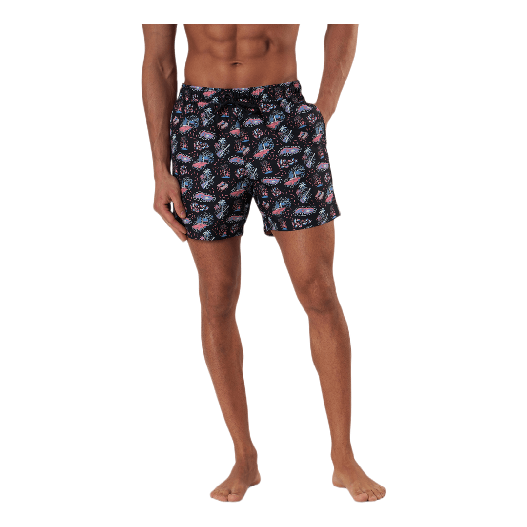 Sylvester Loose Shorts Black