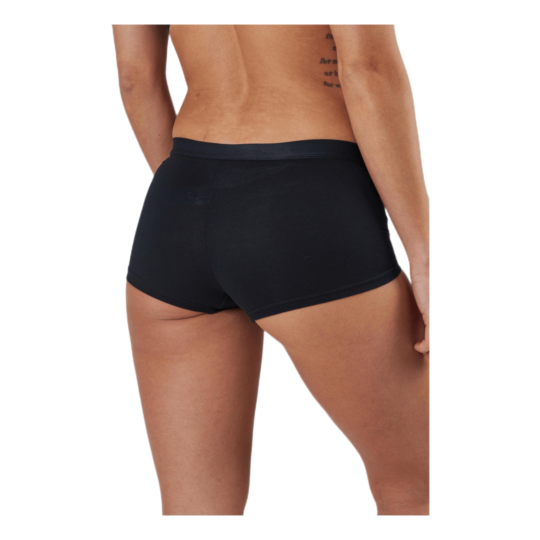 Mia Solid Minishorts 3-Pack Black