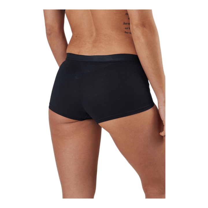 Mia Solid Minishorts 3-Pack Black