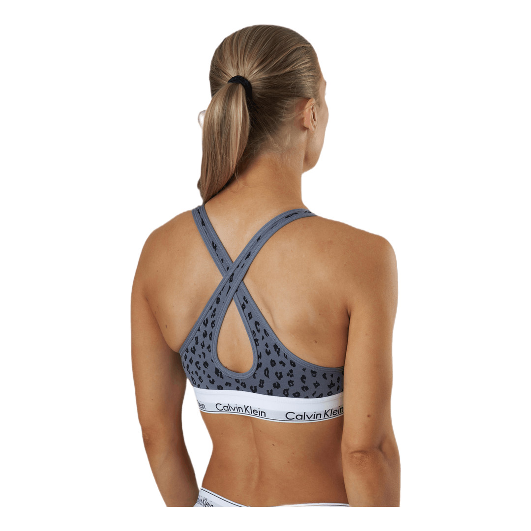 Modern Cotton Lift Bralette Grey