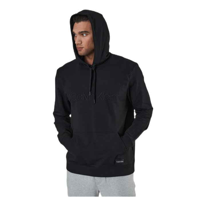 Eco Cotton L/S Hood Black