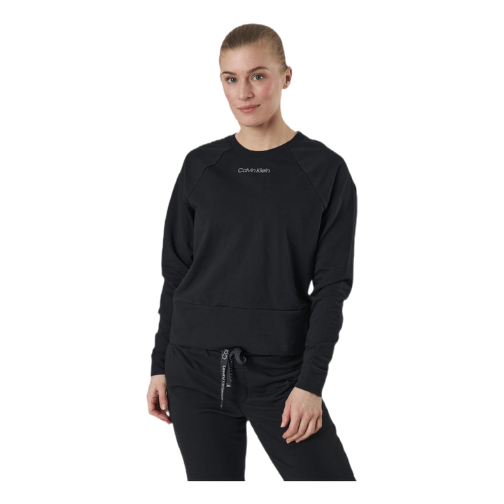 Eco Cotton L/S Sweatshirt Black