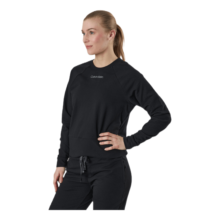 Eco Cotton L/S Sweatshirt Black