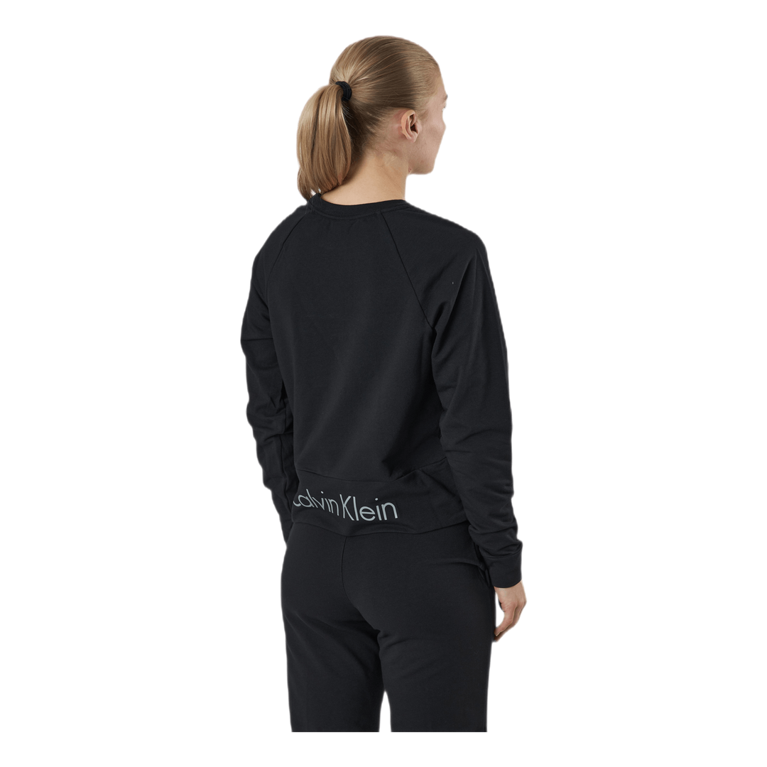 Eco Cotton L/S Sweatshirt Black