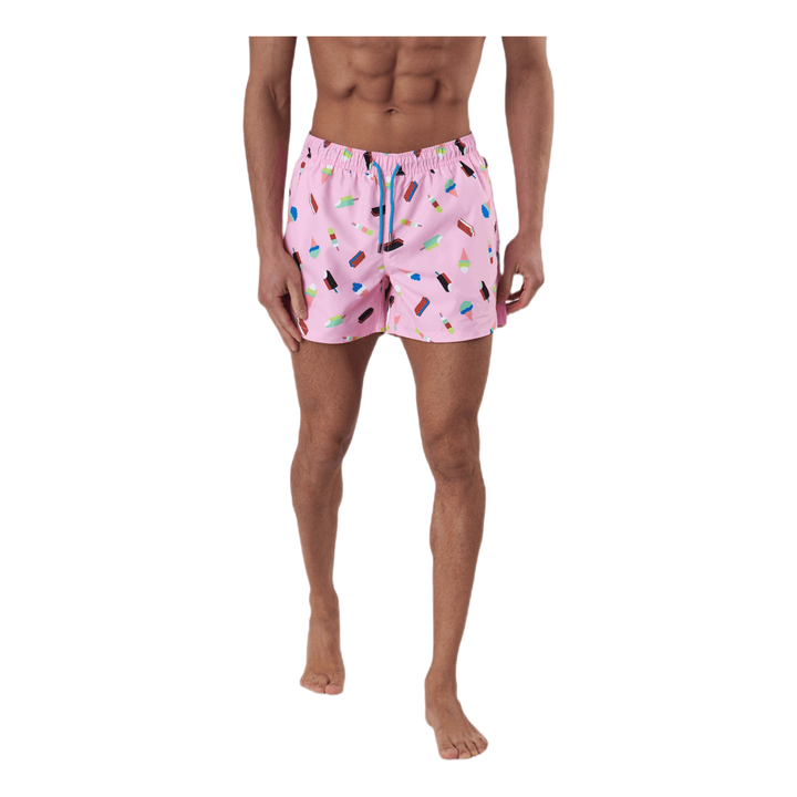 Ice Cream Swimshorts Pink