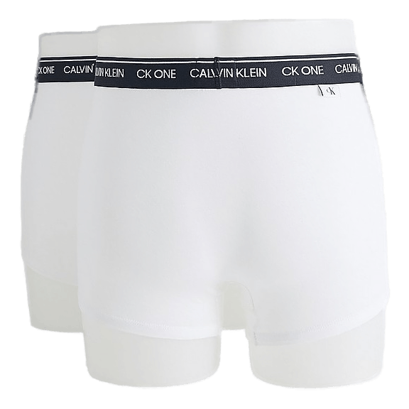 Ck One Cotton Trunk 2-Pack White/Black