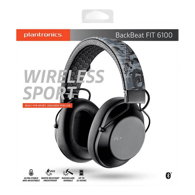 Backbeat Fit 6100 Patterned/Grey