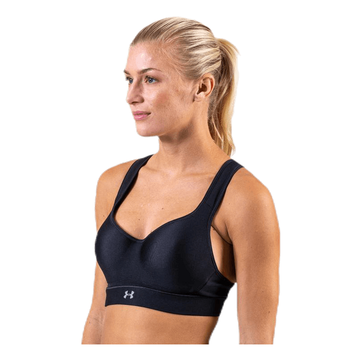 Warp Knit High Impact Bra Black