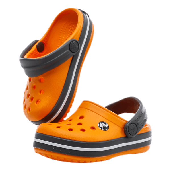 Crocband Clog Kids Orange/Grey