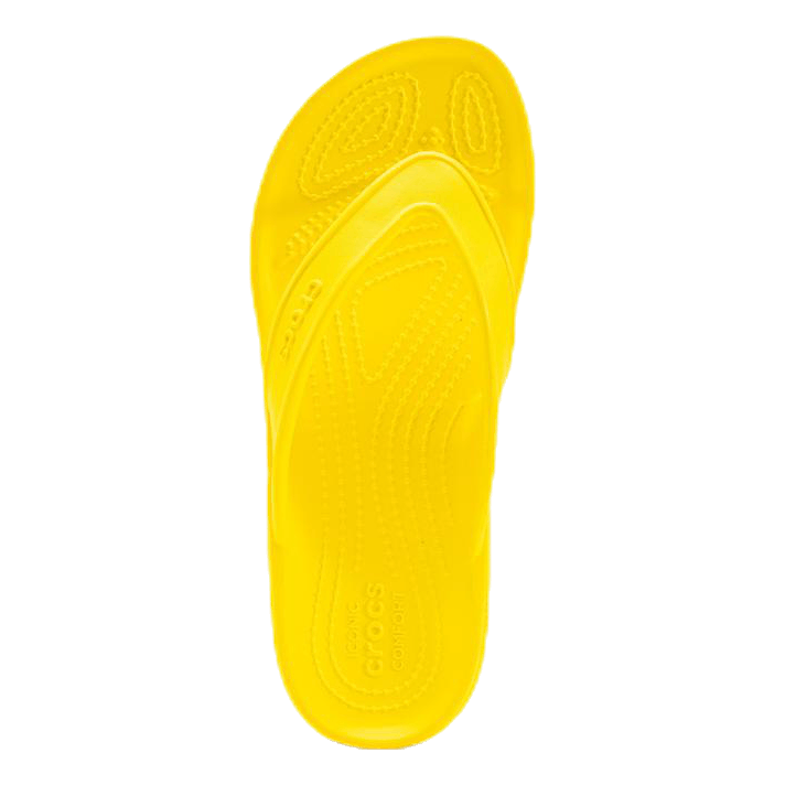 Yellow croc flip flops new arrivals