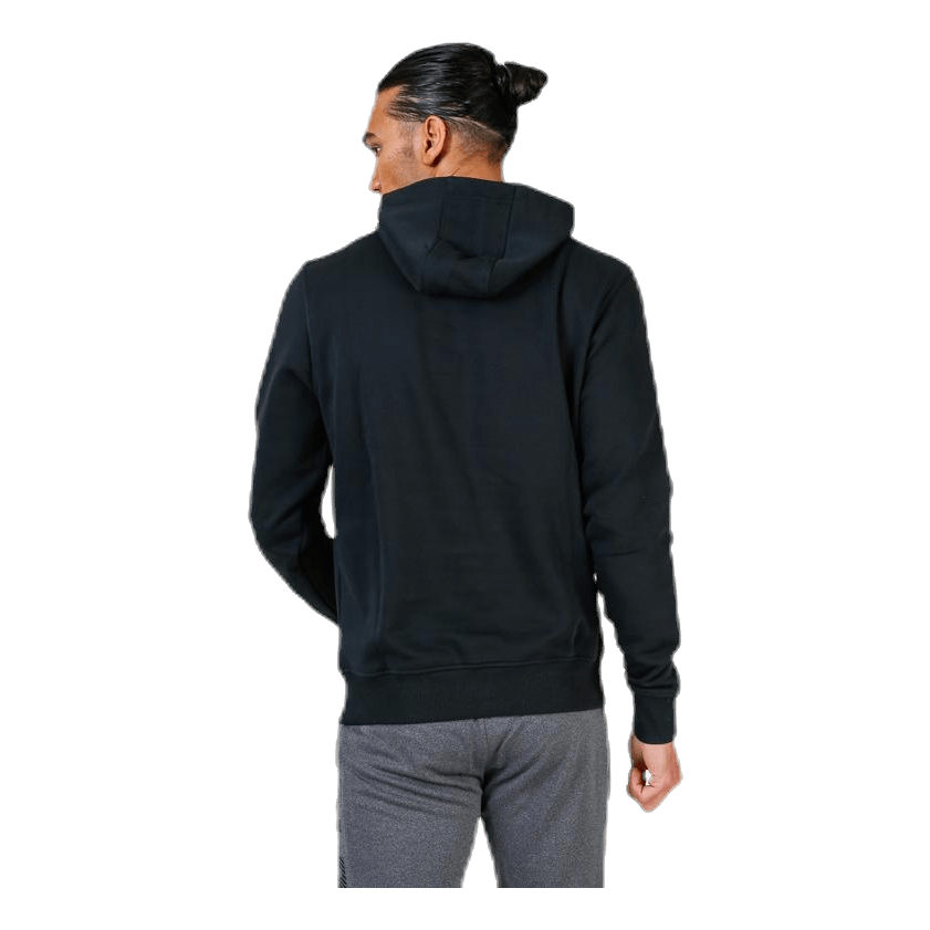 Team Logo Hoodie Black