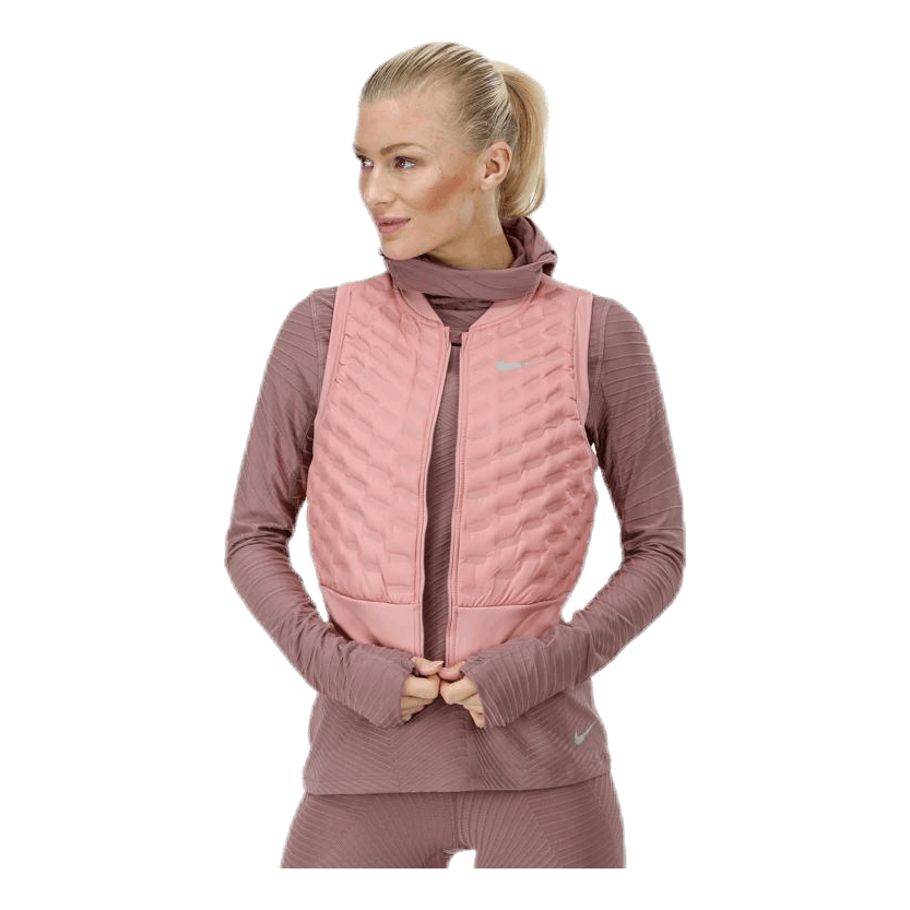 Aeroloft Crop Vest Pink