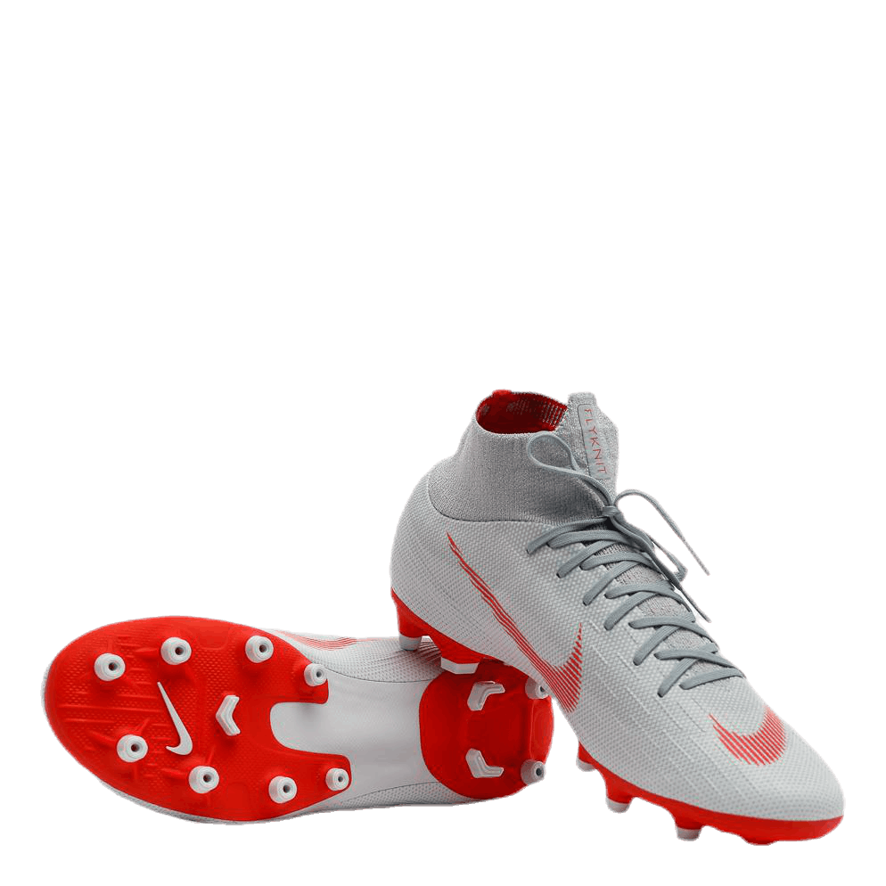 Nike mercurial grey red sales