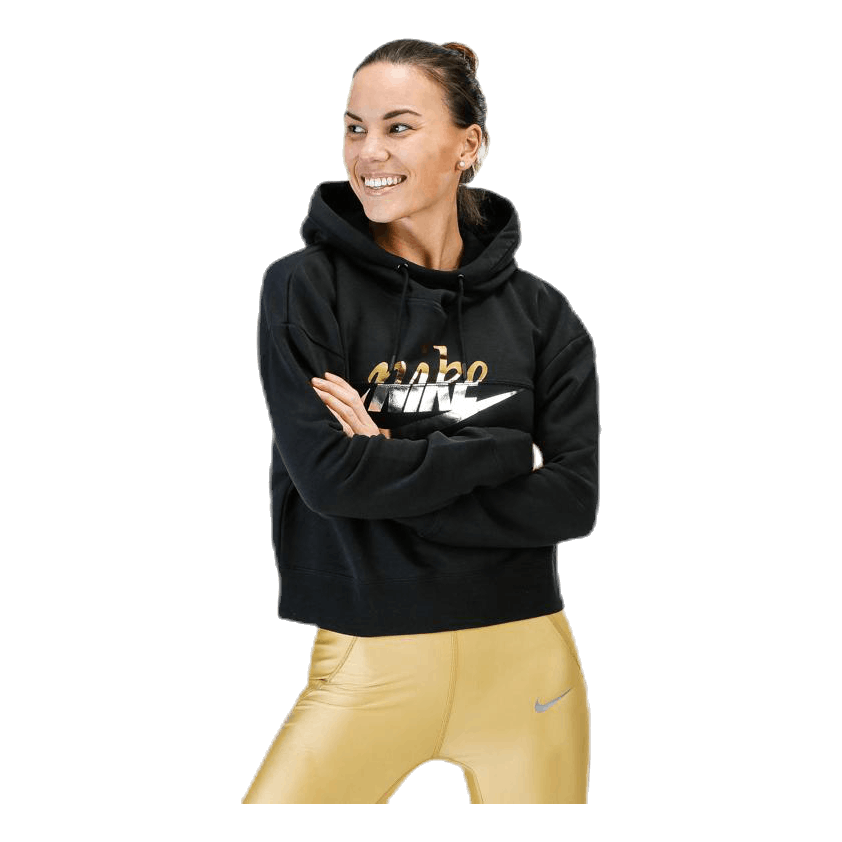 Nike womens metallic hoodie hotsell