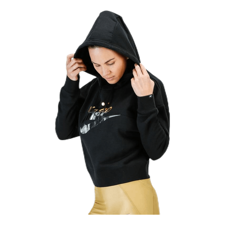 Rally Metallic Hoodie Black