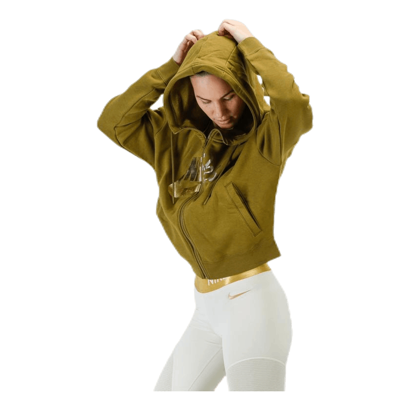 Nike women's metallic rally hoodie deals
