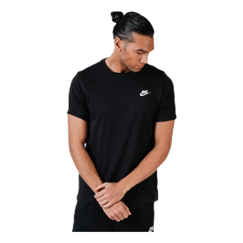 Sportswear Club Men's T-Shirt BLACK/WHITE