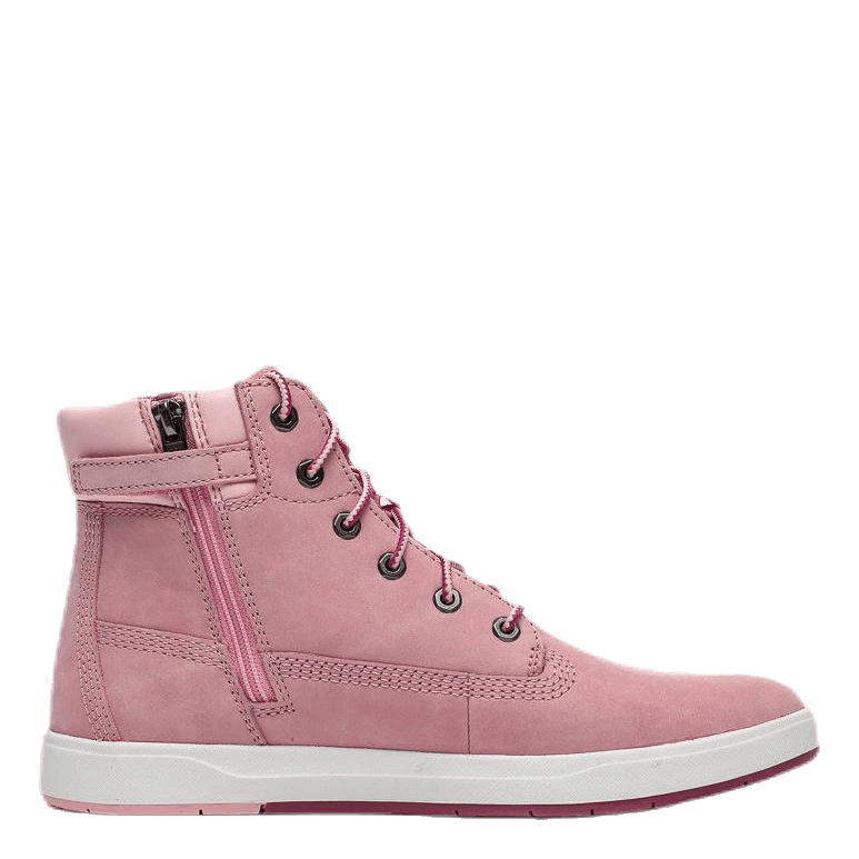 Davis Square 6" Nubuck Youth Pink