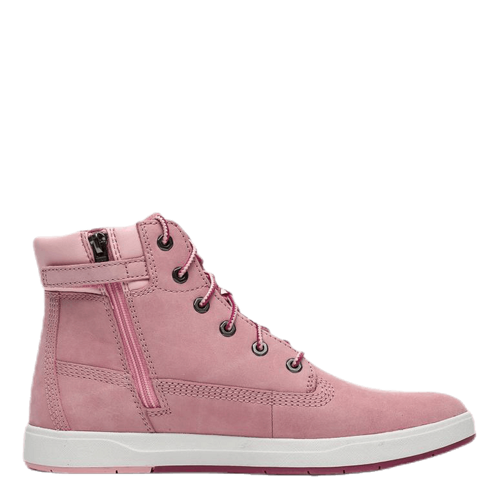 Davis Square 6" Nubuck Youth Pink