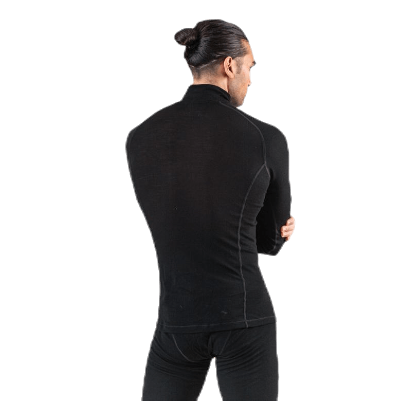 Merino 200 BL Zip Black